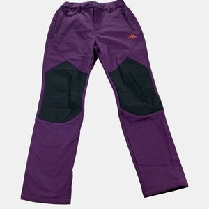 Women's Winter Warm Snow Ski Pants S Fleece Lined Outdoor Hiking Softshell New